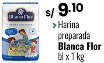 Plaza Vea Harina Preparada Blanca Flor bl x 1kg oferta