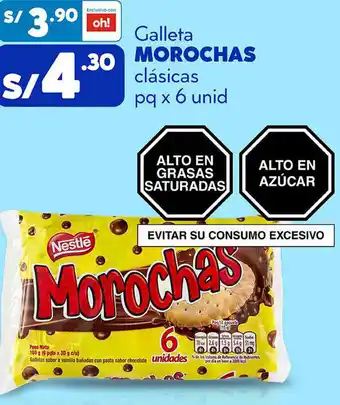 Plaza Vea Galleta Morochas 6 unid oferta