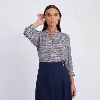 Fina Perú Blusa bernarda print oferta
