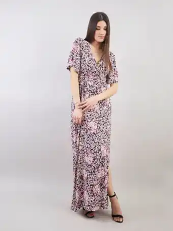 Michelle Belau Vestido largo envolvente vd00792vnh oferta