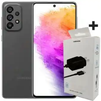 Linio Samsung galaxy a73 5g 256gb 8gb + carga... oferta