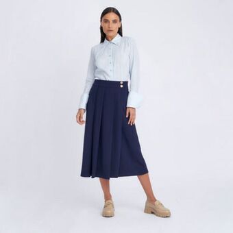 Fina Perú Falda benita azul oferta
