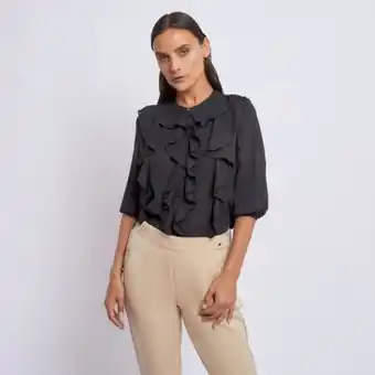 Fina Perú Blusa amparo negro oferta