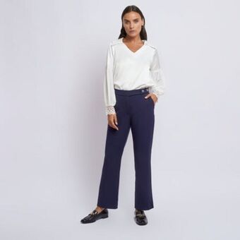 Fina Perú Blusa clelia blanco oferta