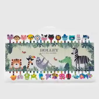 Maestro Set de 24 lapices con borrador para niños holley skool oferta