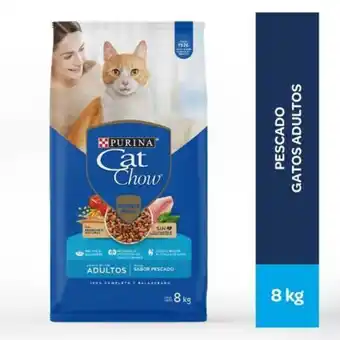 Maestro Alim gato cat chow adul omeg 3y6 pescado bol x8kg oferta