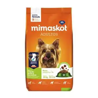 Maestro Alim perro mimaskot adul peq carne pllo cer 15kg oferta