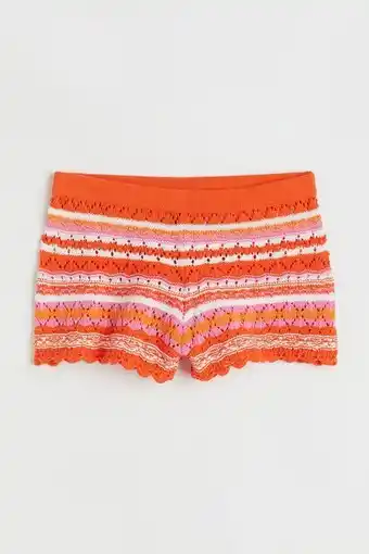 H&M Short con efecto crochet oferta