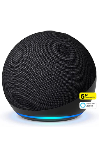 Tiendas EFE Altavoz inteligente amazon echo dot 5 generacion negro oferta