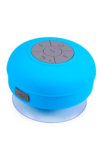 Parlante acuático bluetooth celeste