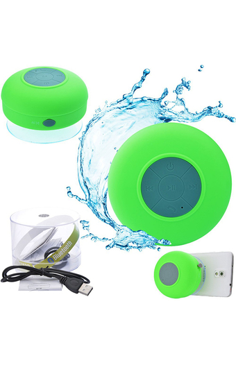 Parlante acuático bluetooth verde