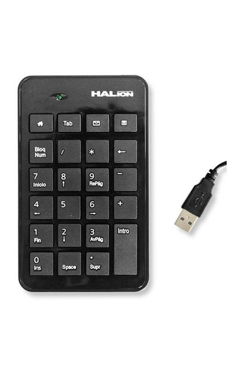Tiendas EFE Teclado numérico halion k-119 23 teclas oferta