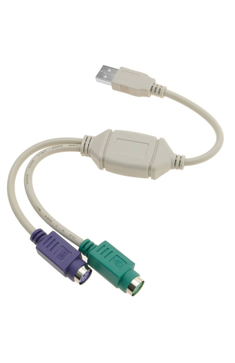 Tiendas EFE Cable adaptador usb macho a ps2 hembra oferta