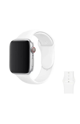 Tiendas EFE Correa silicona - watch 42/44/45 mm blanco oferta