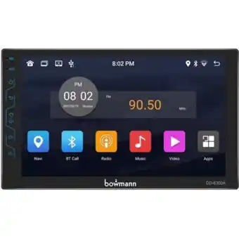 Maestro Autoradio bowmann 2 din hd7" android bt/wf/fm/usb/sd dd-6300a oferta