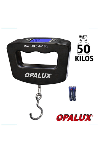 Tiendas EFE Balanza de mano digital 50kg opalux oferta