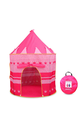 Tiendas EFE Carpa castillo de princesas plegable rosado oferta