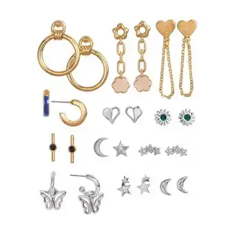 Cyzone Estuche de aretes golden trend x12 oferta