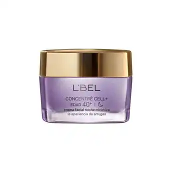 L'Bel Concentré cell+ edad 40+ crema facial antiedad de noche 50g oferta