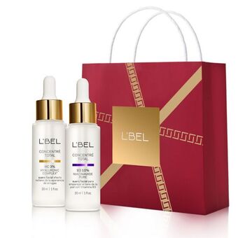L'Bel Set de sérums faciales concentré ácido hialurónico y niacinamida oferta