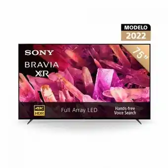 Hiraoka Televisor sony 4k ultra hd smart 75" xr-75x90k la8 (2022) oferta