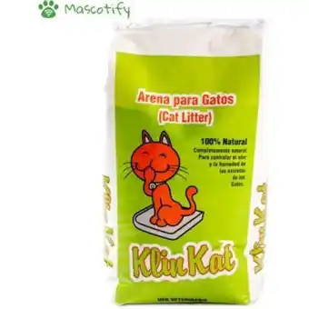 Maestro Klinkat arena para gatos con bentonita natural 3kg oferta