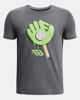 Under Armour Boys' ua baseball ice cream short sleeve oferta
