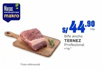 Makro Ternez Bife Ancho oferta