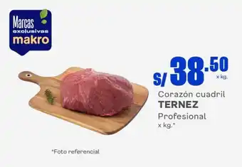 Makro Ternez Corazón Cuadril oferta