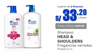Makro Head & Shoulders Shampoo 1L oferta