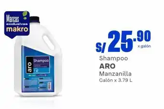 Makro Aro Shampoo 3,79L oferta