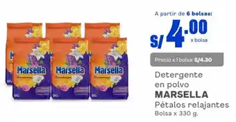 Makro Marsella Detergente en polvo oferta
