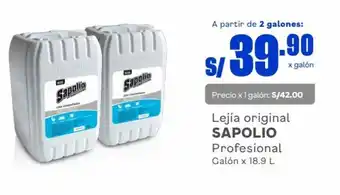 Makro Sapolio Leija Original 18.9L oferta