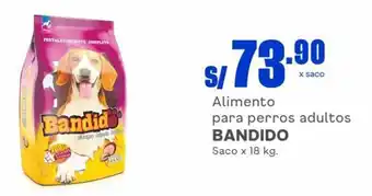 Makro Bandido Alimento para perros adultos 18kg oferta