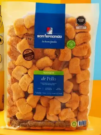 Makro San Fernando Nuggets de Pollo 2kg oferta
