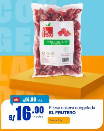 Makro El Frutero Fresa Entera Congelado oferta