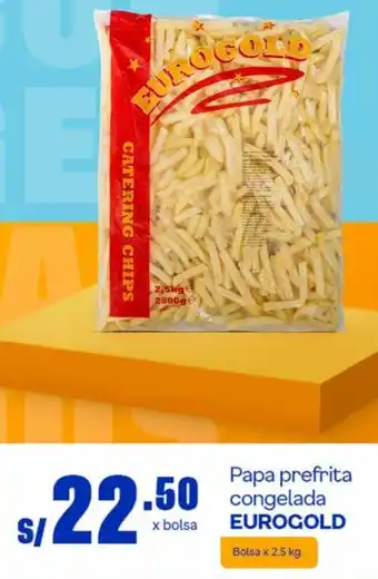 Makro Eurogold Papa Prefrita Congelada 2,5kg oferta
