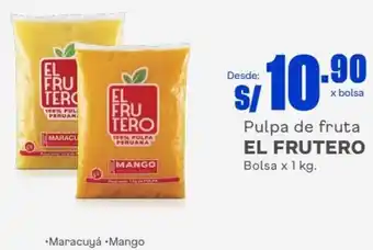 Makro El Frutego Pulpa de Fruta 1kg oferta