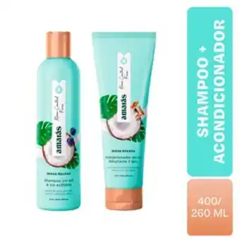Mifarma Pack shampoo y acondicionador amarás diosa rulosa oferta