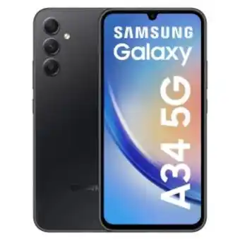 Carsa Celular 5g samsung galaxy a34 8gb 256gb 48mp negro oferta