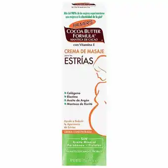 Vivanda Crema concentrada de masajes palmer's para estrías caja 125g oferta
