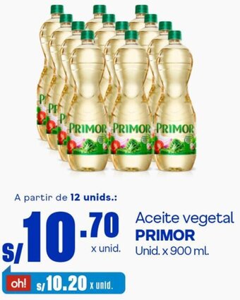 Makro Aceite Vegetal Primor 900ml oferta