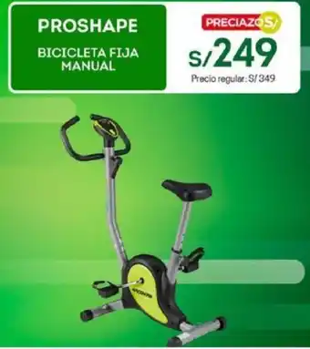 Tottus Proshape Bicicleta Fija Manual oferta