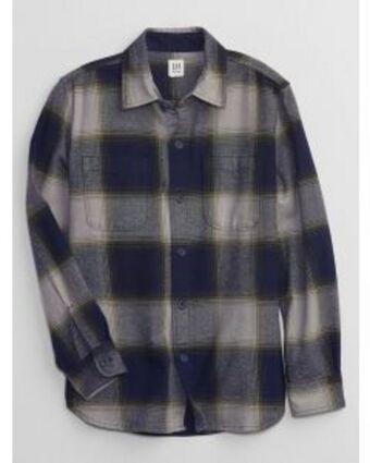 GAP Camisa flannel niño oferta