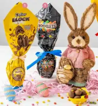 Metro Huevos de Chocolate Bon o Bon 55g/ Rockets 60g oferta