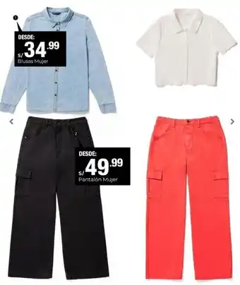 Metro Blusas Mujer oferta