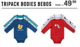 Metro Tripack Bodies Bebos oferta