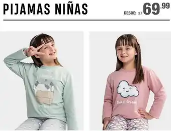Metro Pijamas Niñas oferta
