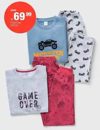 Metro Pijamas Niños oferta