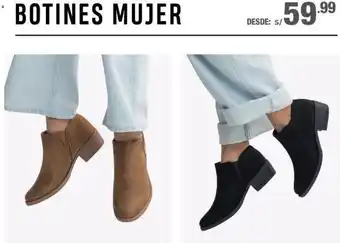 Metro Botines Mujer oferta